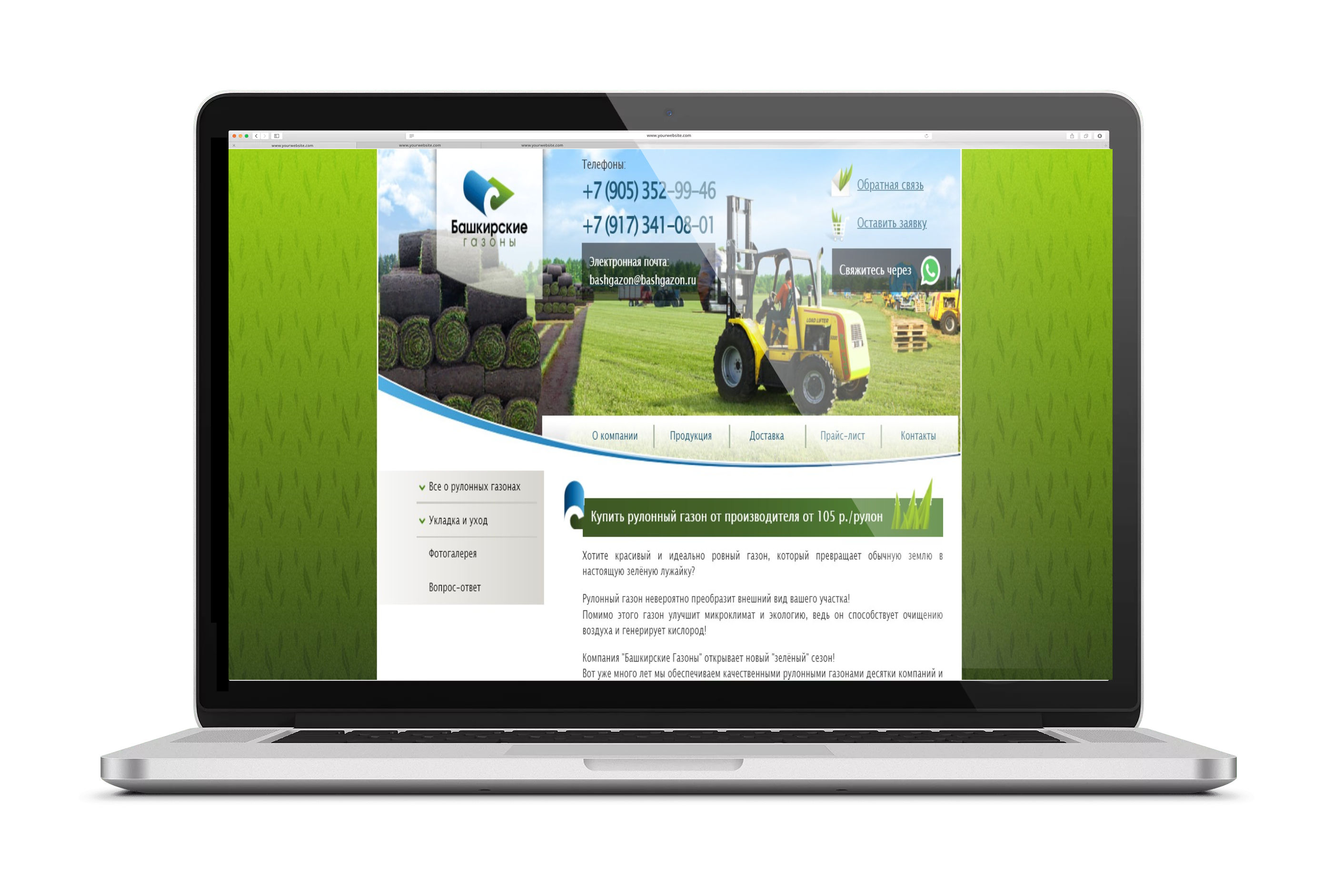Кейс: SEO-продвижение ООО «Башкирские газоны»